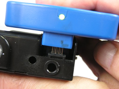 Solid Green LED Indicates Chip has Reset chip_reset2.JPG