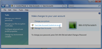 Change User Account Control Settings