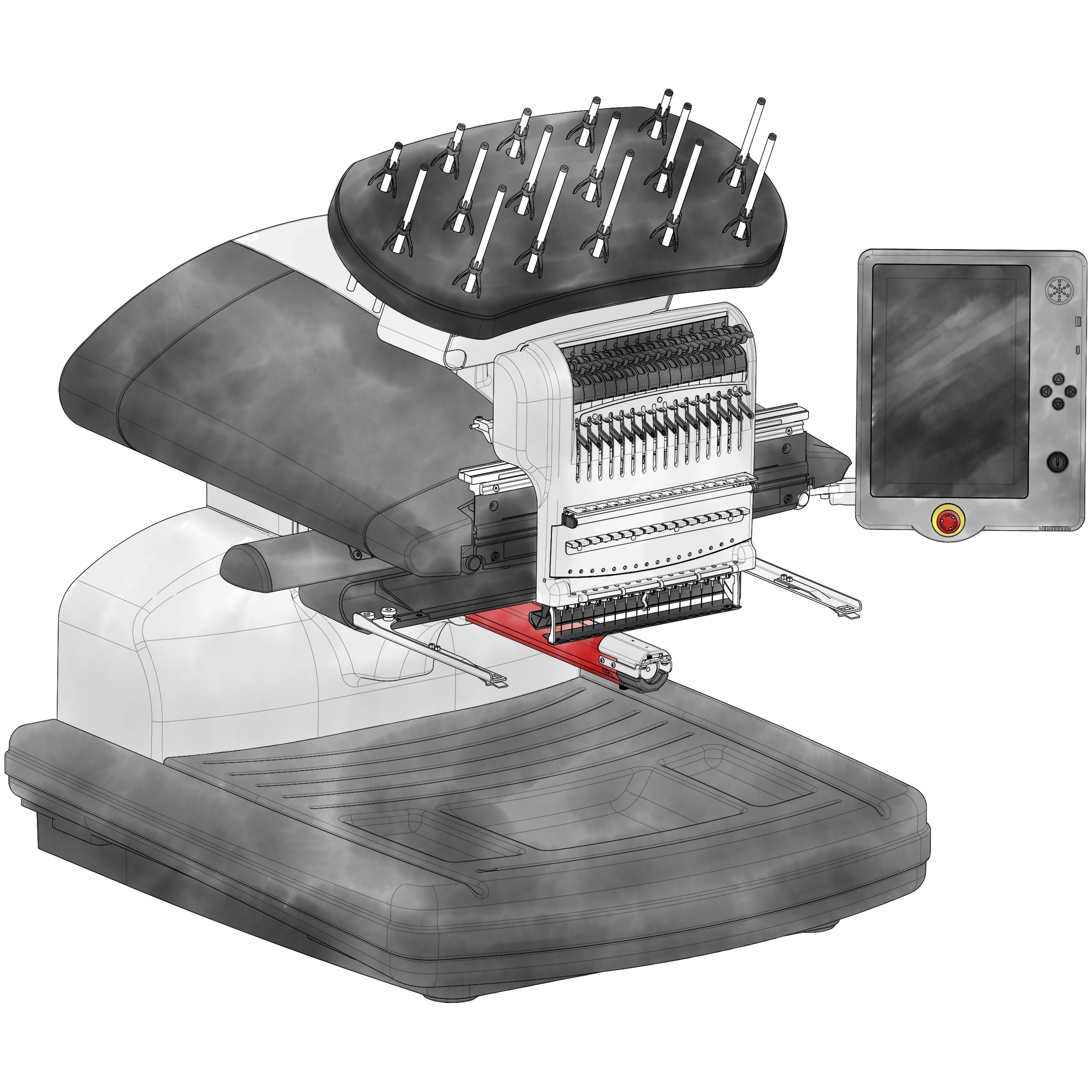 BERNINA E 16 PRO Illustration